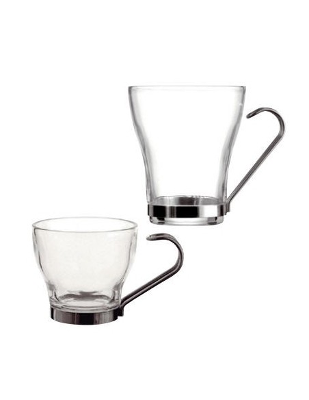 Cup of coffee with St Steel handles SUPREME (3 units)