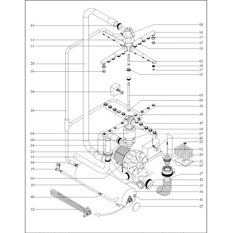 trop-plein Arisco DW500 A06KL95