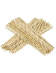 Brochette de bambou (paquet de 50 pièces)