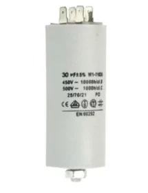 condensateur de service capacité 6µF 450V tolérance 5% 50Hz  365093 365012