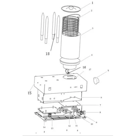 Hot Dog Skewer  HHD-1 24cm 