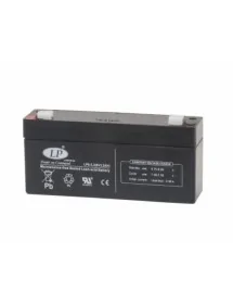Batterie au plomb LP6-3 6 V - 3.2 Amp 134 x 34 x 66 mm CAS DB-II