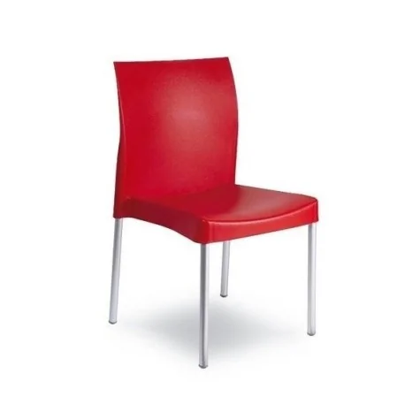 Polypropylene and aluminum chair