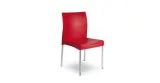 Polypropylene and aluminum chair