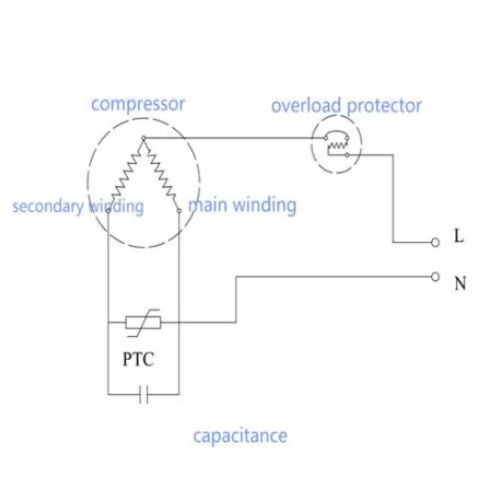 Compresseur de liquide de refroidissement R600A ZEL HML140A HS-384