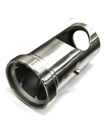 Steel Tube meat mincer TK-32 Stainless Steel Thread Step 2.5 M114mm 8 ribs Ø58mm