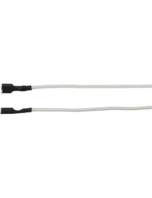 câble d'allumage longueur de câble 500mm avec faston 6.35x0.8 mmcø 4 mm Ozti 6267.00031.08