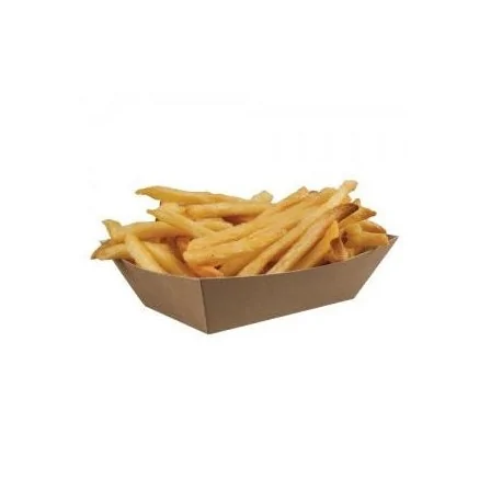 NATURAL greaseproof cardboard containers
