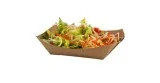 NATURAL greaseproof cardboard containers
