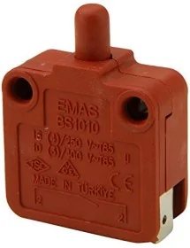 microswitch with plunger 250V 16A 1NO connection male faston 6.3mm Ozti 6232.00010.26 345060