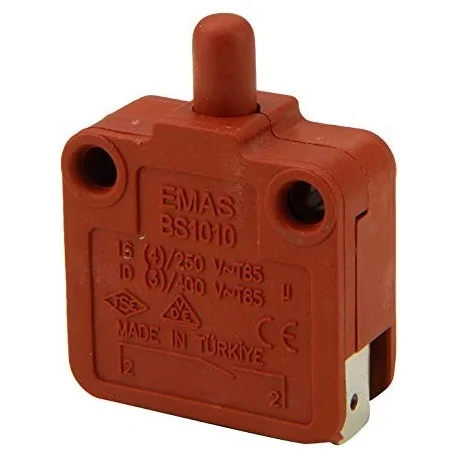 microinterruptor con varilla 250V 16A 1NO empalme conector Faston 6,3mm Ozti 6232.00010.26 345060 núm. de la pieza
