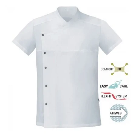 Veste de cuisine à manches courtes LAPO