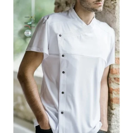 Veste de cuisine à manches courtes LAPO