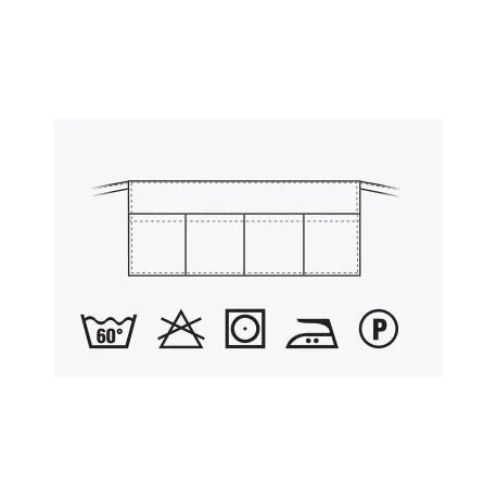 Tablier CHARLIE en jean bleu