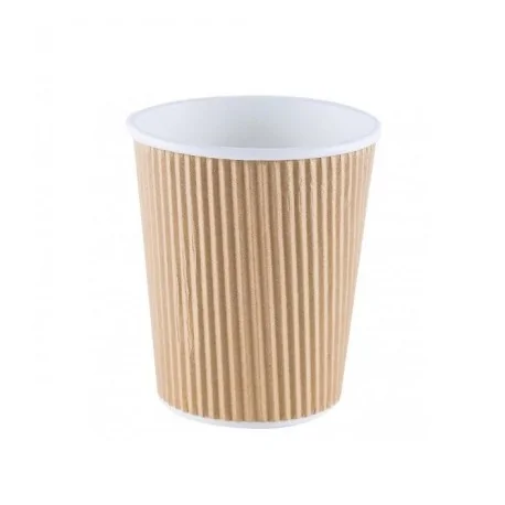 Corrugated cardboard cup (25 pcs)