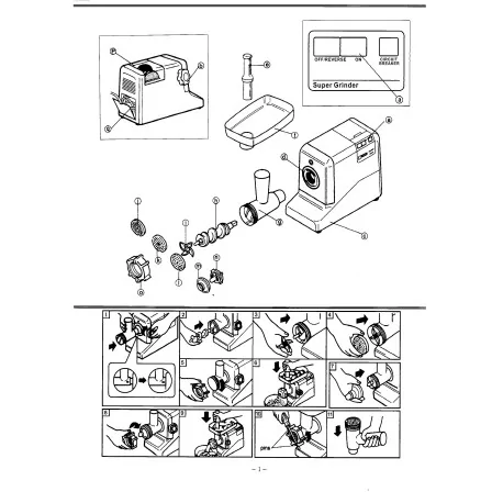 Engranaje Picadora 12 G50