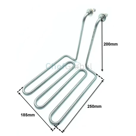 Résistance  3250W  Friteuse Heat Element  200x250x185mm TEF-8 Bartscher