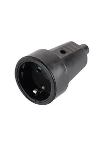 connecteur femelle CEE7/4 type F 3-pôles contacts P+N+T max. 16A max 250V protection IP20