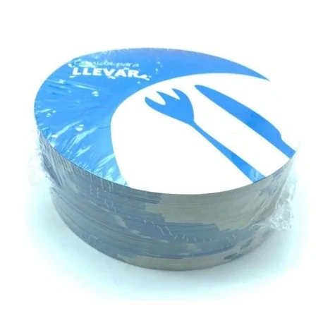 Shrink-wrapped container lid for chicken with holes (125 pcs)