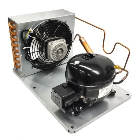 Condensing unit 1/5HP with RT dehydrator EMT55HLR R134a 220V 50Hz