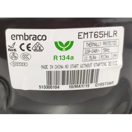 Unité de condensation 1 / 3HP avec déshydrateur RT EGAS100HLR R134a 220V 50Hz