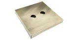 Supplement in stainless steel for interior of Vacuum Packing machine 220x220x25mm