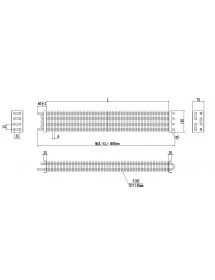 Evaporator Tubes Copper 2x4