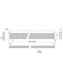 Evaporator Tubes Copper 2x5