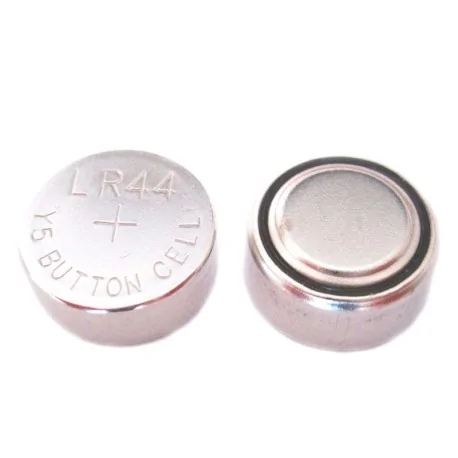 Micropila de botón alcalina LR44/A76/303/357/AG13/SR44, 1,5V. 125 mAh, 11,6 x 5,4mm Unidad
