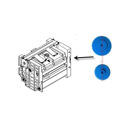 Engrenages imprimante thermique Dibal S/C2-3 BU-P1055