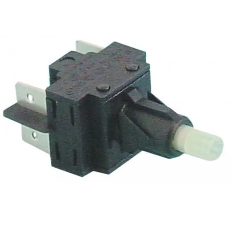 Monetary switch unit 2NO 250V 16A connection male faston 6,3mm