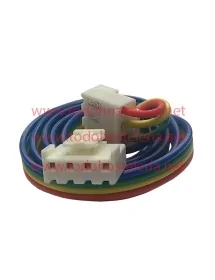 Câble flexible de 4 connecteurs de fils 90 cm de long