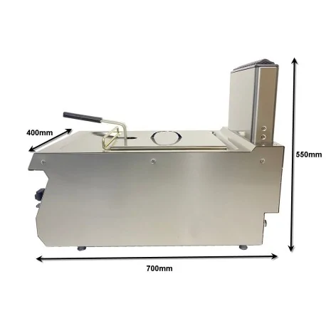 High performance gas fryer MARCHEF
