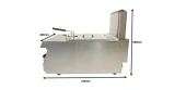 High performance gas fryer MARCHEF