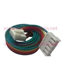 Câble flexible de 5 connecteurs de fils 90 cm de long
