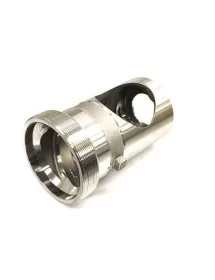 Steel Tube meat mincer TK-32 Stainless Steel Thread Step 2.5 M114mm 8 ribs Ø58mm