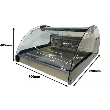 Vitrine à poisson SC118L