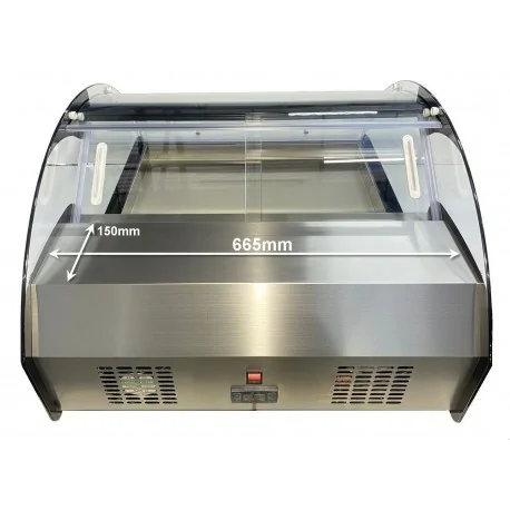 Vitrina expositora pescados SC118L