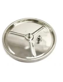 Base Pistón Inoxidable Embutidora SFT-15L Ø210mm