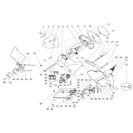 Axis  Apurator arm Slicer HBS-350 Part 17 43mm Ø14mm