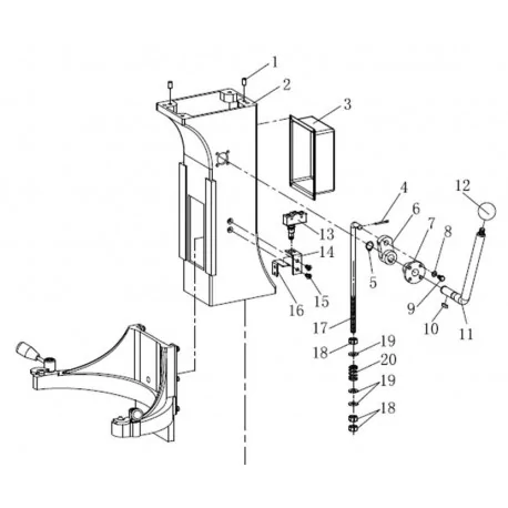 M20A Mixer Lever Clamp Part 6