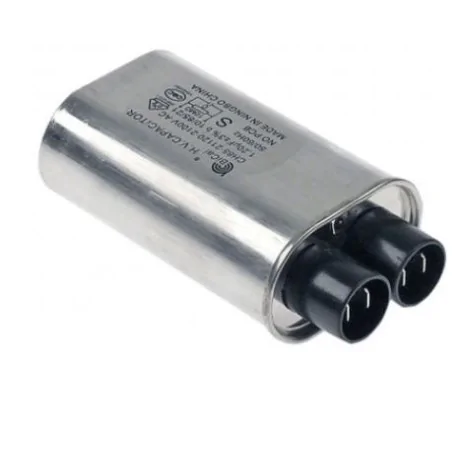 condensador de alta tensión para microondas 1,2µF tipo CH85-21120 2100V 50/60Hz triple 365185