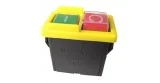 Interrupteur marche-arrêt jaune CK-1 CG-A2 Z-13 250V 6A