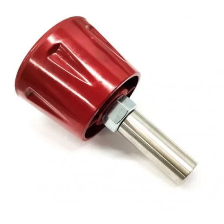 Red Regulator Knob Slicer HBS-275 HBS-300 Exploded view 31 Axle 16mm