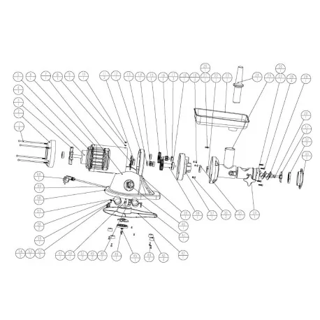 Kit Eje Picadora HM-12 Despiece 18-19
