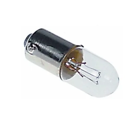 light bulb socket Ba9s 24V 2W ø 10mm L 28mm clear359807