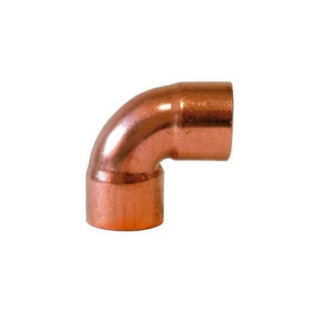 Copper union elbow 3/8 "female-female 90º Bend 694755 inner Ø 10mm