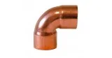Codo unión Cobre  3/8"  hembra-hembra  Curva 90º 694755 Ø interior 10mm