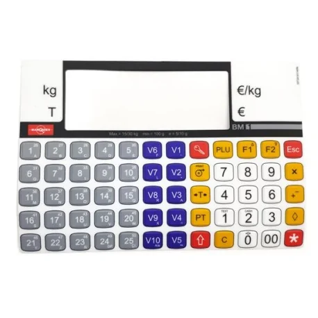 Keypad Flat Cover Scale Marques  BM1 10V 20724160145A