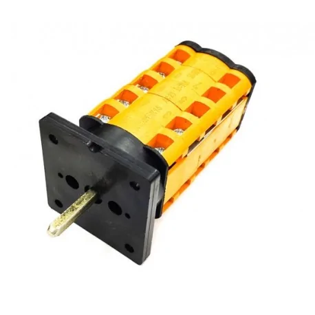 Rotary switch 0-1-2-3-4-5 Marchef 230V 16A YK0315K16 Shaft 4mm - L32mm